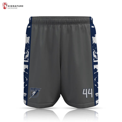 Tampa Thunder Lacrosse Men's Player Game Short Gray Signature Lacrosse