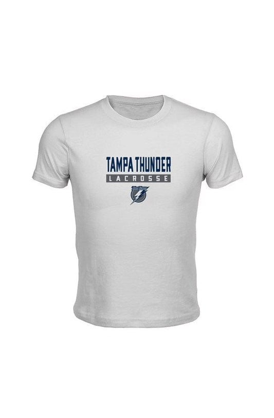 Tampa Thunder Lacrosse Youth Cotton Short Sleeve T-Shirt Signature Lacrosse