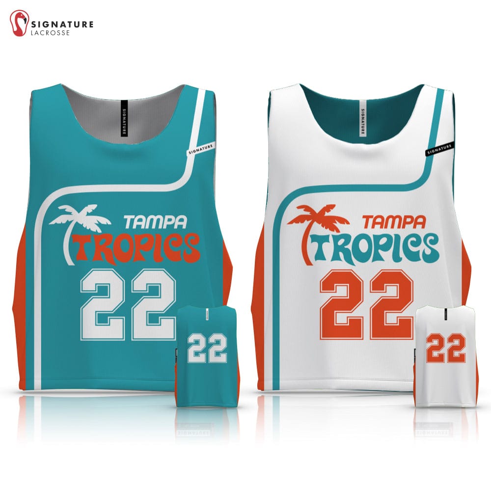 Tampa Tropics Lacrosse Men's Pro Game Reversible:Tampa Tropics Signature Lacrosse