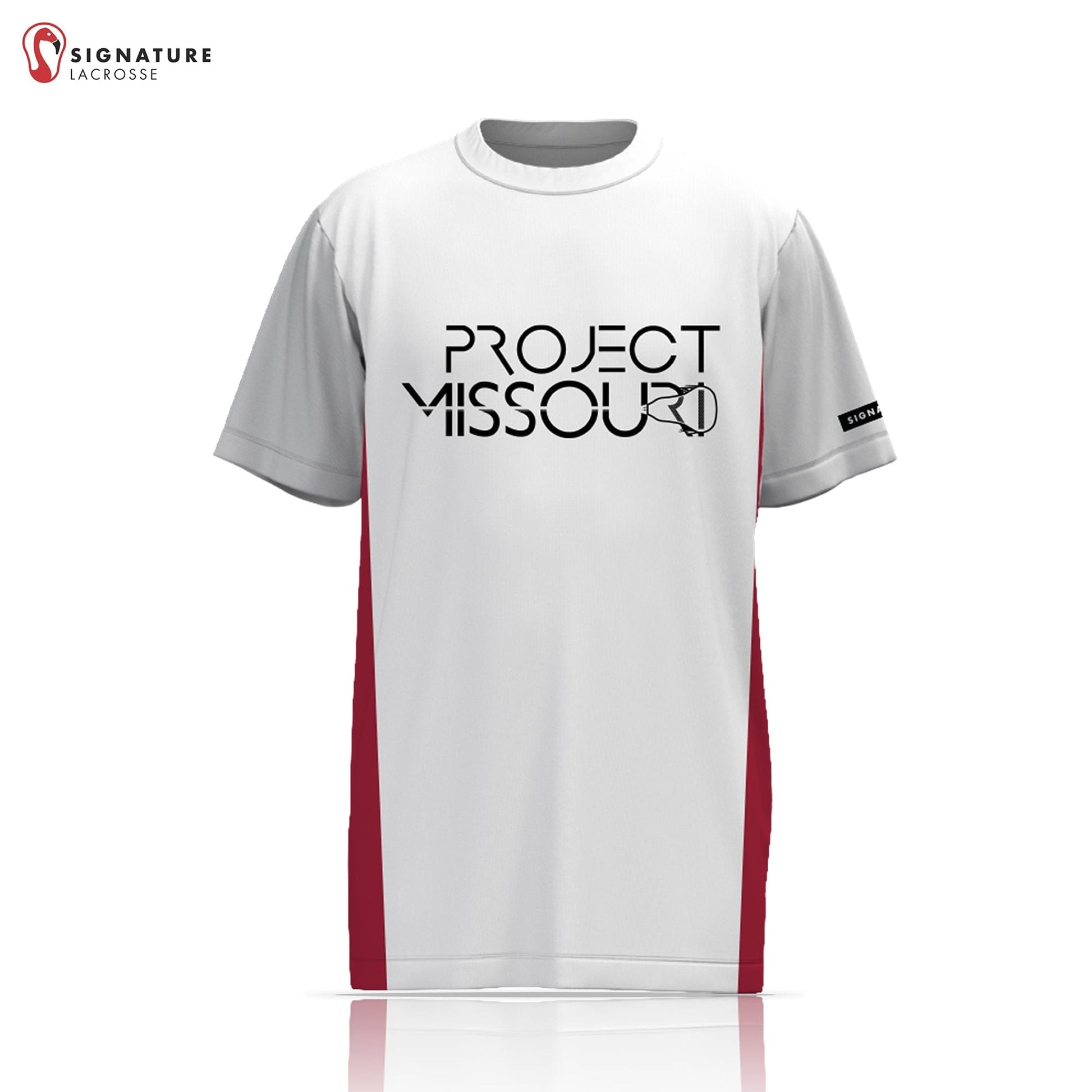 Team KC Lacrosse Men's Player Short Sleeve Shooting Shirt: 2030 Signature Lacrosse