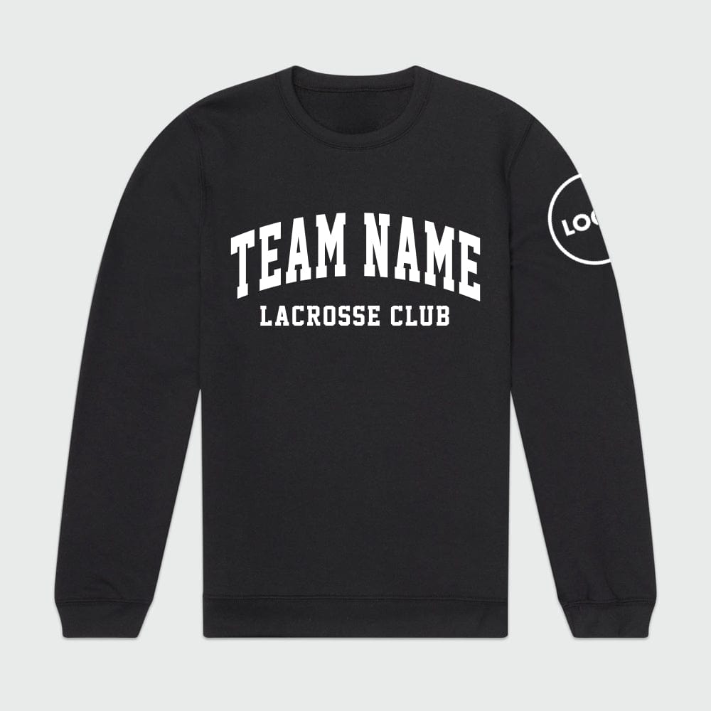 Team_Name Adult Sport Sweatshirt Signature Lacrosse