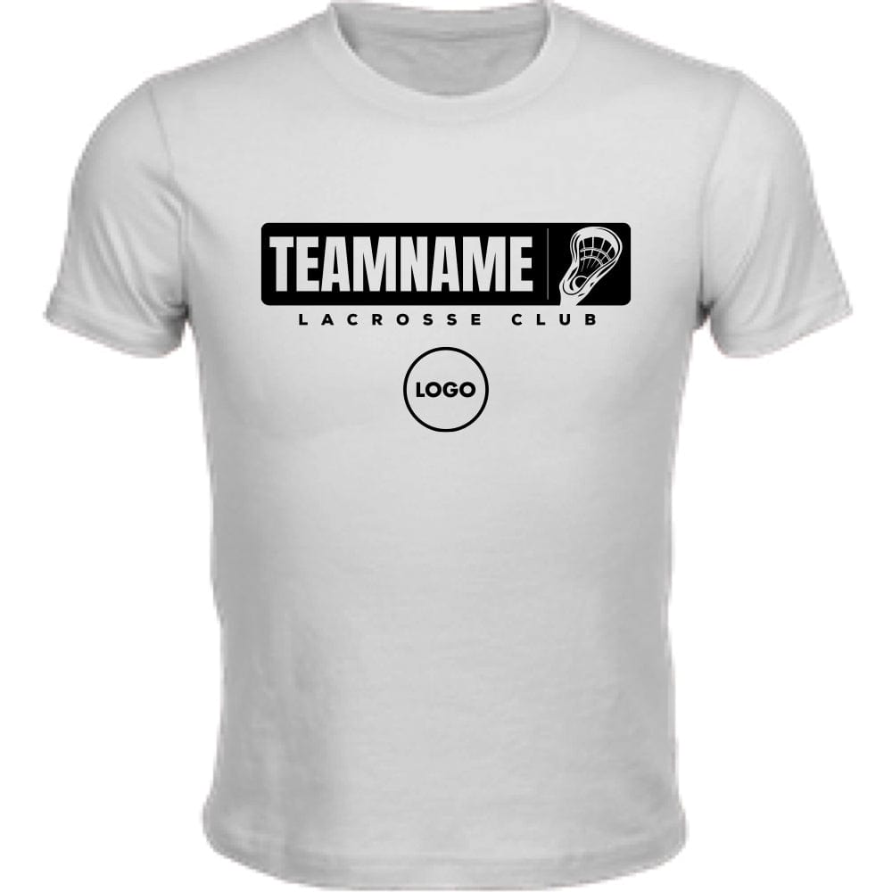 Team_Name Youth Cotton Short Sleeve T-Shirt Signature Lacrosse
