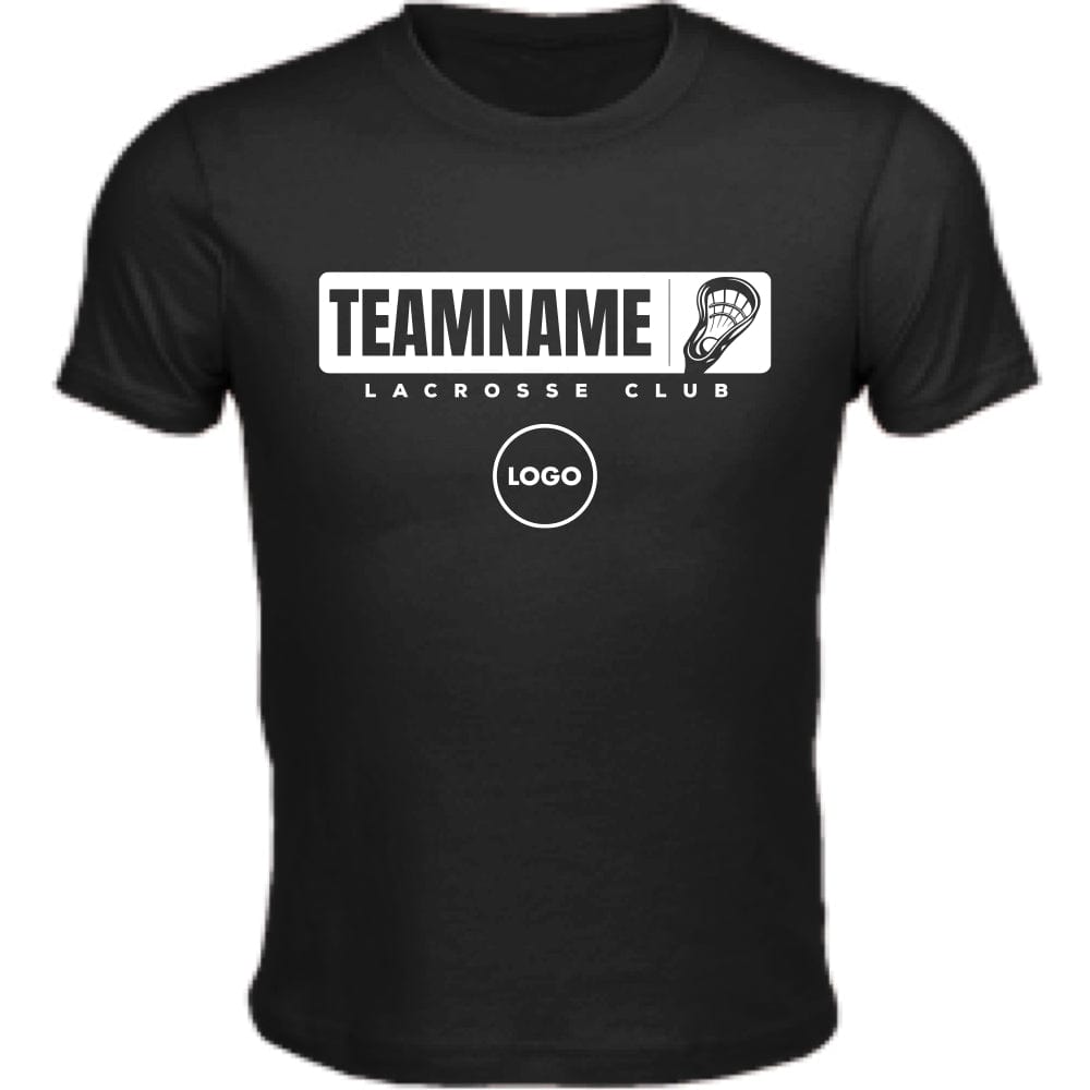 Team_Name Youth Cotton Short Sleeve T-Shirt Signature Lacrosse