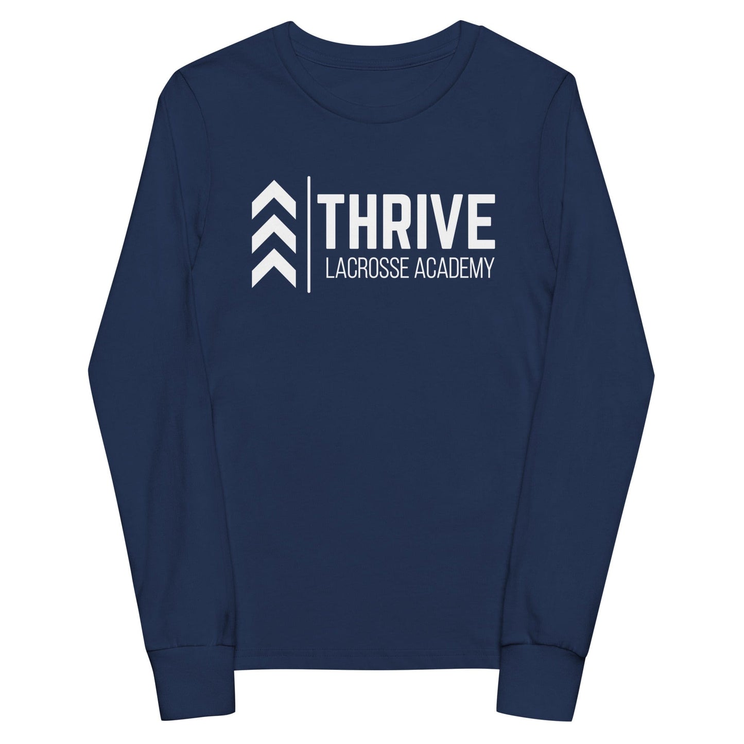 Thrive Lacrosse Youth Cotton Long Sleeve T-Shirt Signature Lacrosse