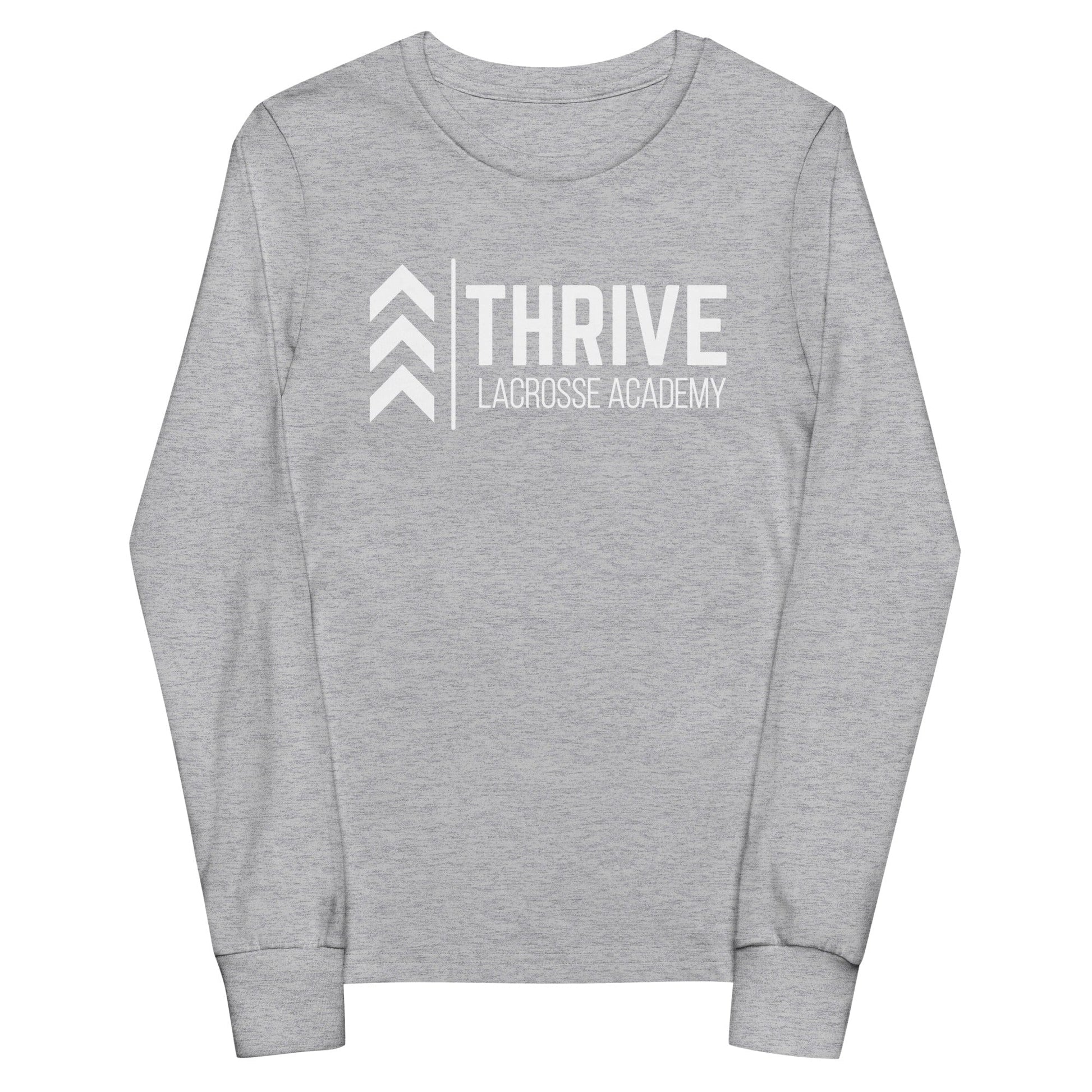 Thrive Lacrosse Youth Cotton Long Sleeve T-Shirt Signature Lacrosse