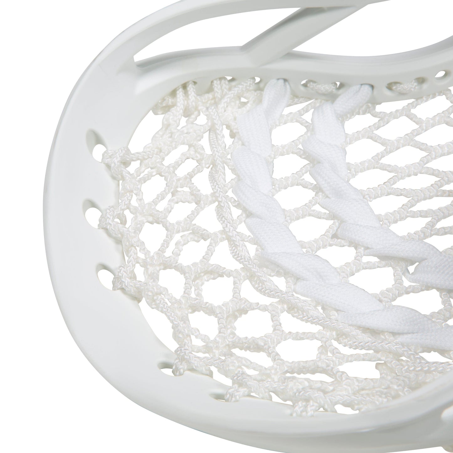 Titanium Pro Universal Complete Lacrosse Stick | 30" | Gun Metal/White Signature Lacrosse