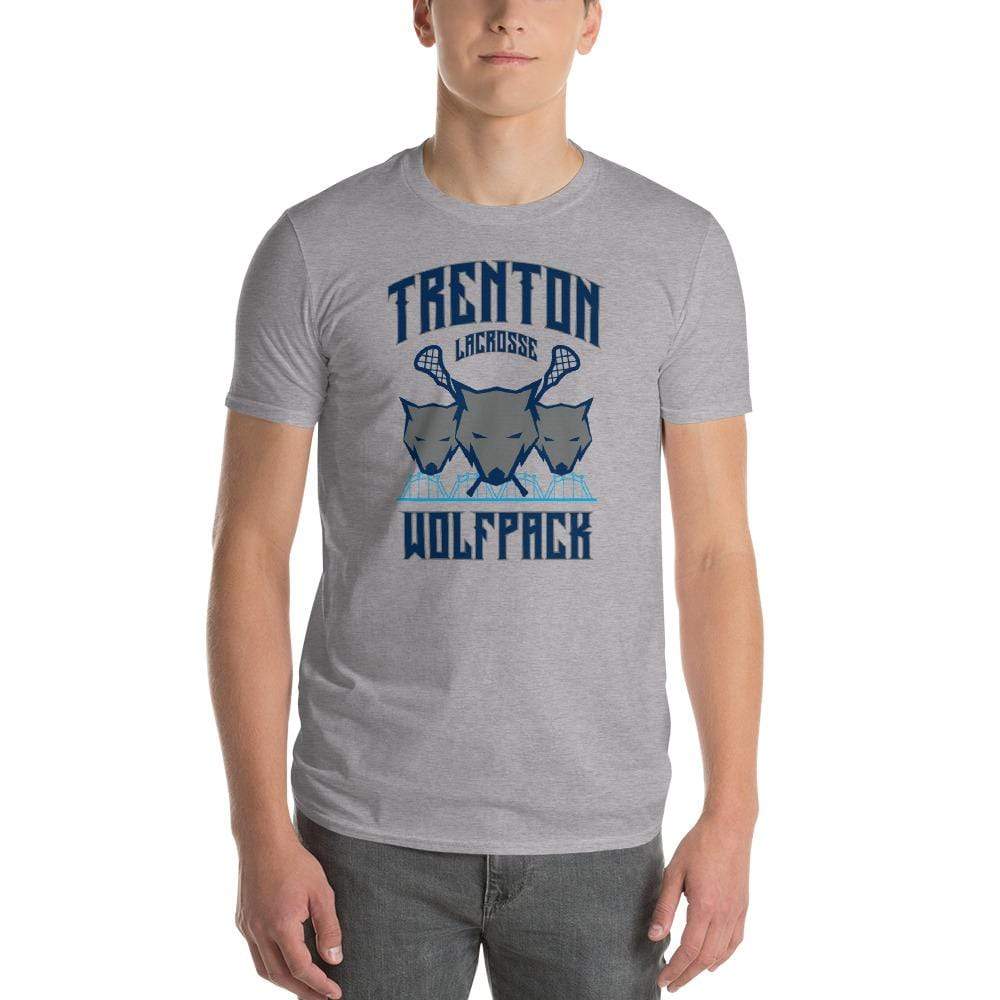 Trenton Lacrosse Wolfpack Adult Premium Short Sleeve T -Shirt Signature Lacrosse