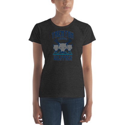 Trenton Lacrosse Wolfpack Ladies Fitted Cotton Tee Signature Lacrosse