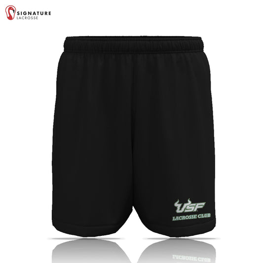 USF Lacrosse Men's Black Game Shorts: N/A Signature Lacrosse