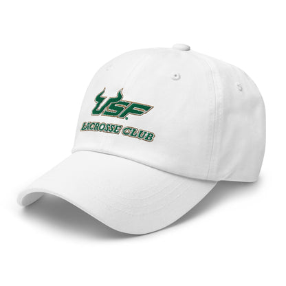 USF Men's Lacrosse Club Adult Dad Hat Signature Lacrosse