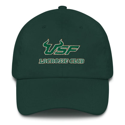 USF Men's Lacrosse Club Adult Dad Hat Signature Lacrosse