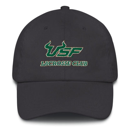 USF Men's Lacrosse Club Adult Dad Hat Signature Lacrosse