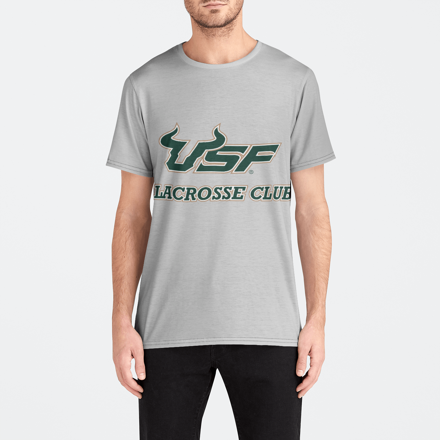 USF Men's Lacrosse Club Adult Men's Sport T-Shirt Signature Lacrosse