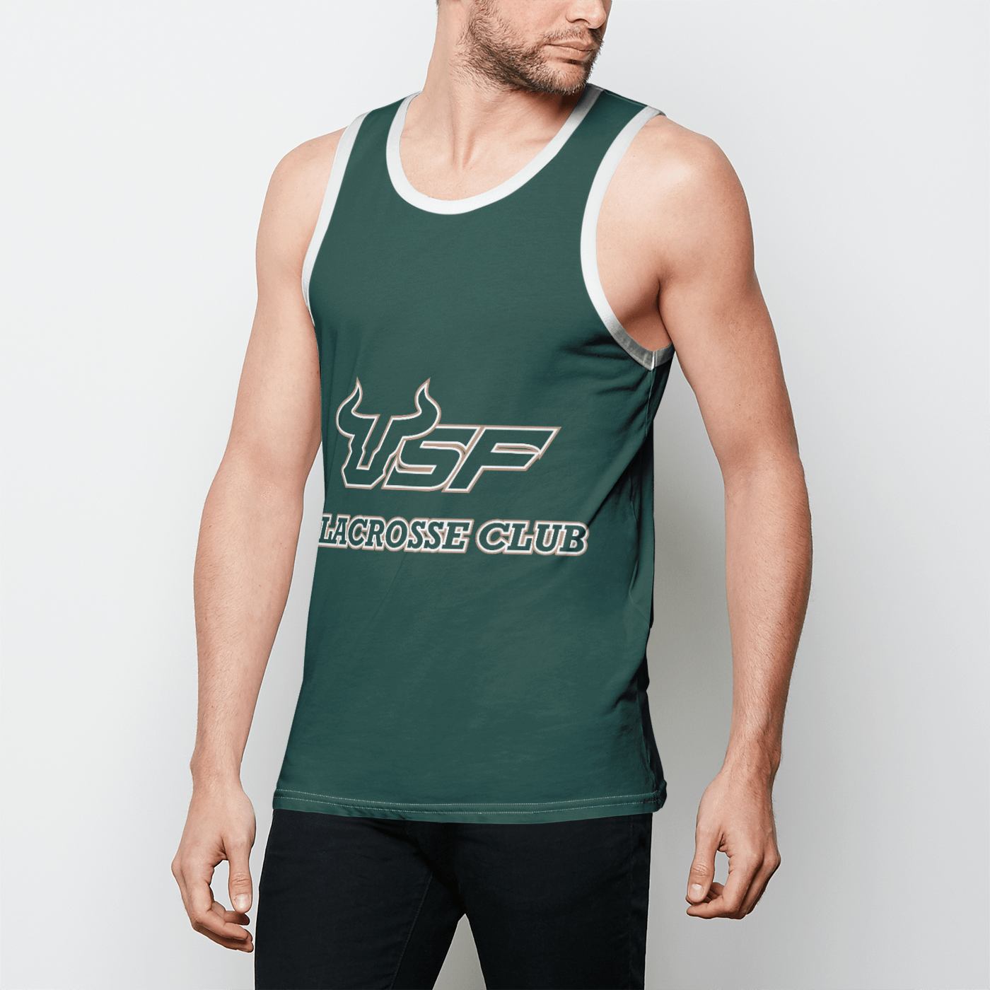 USF Men's Lacrosse Club Adult Men's Tank Top Signature Lacrosse