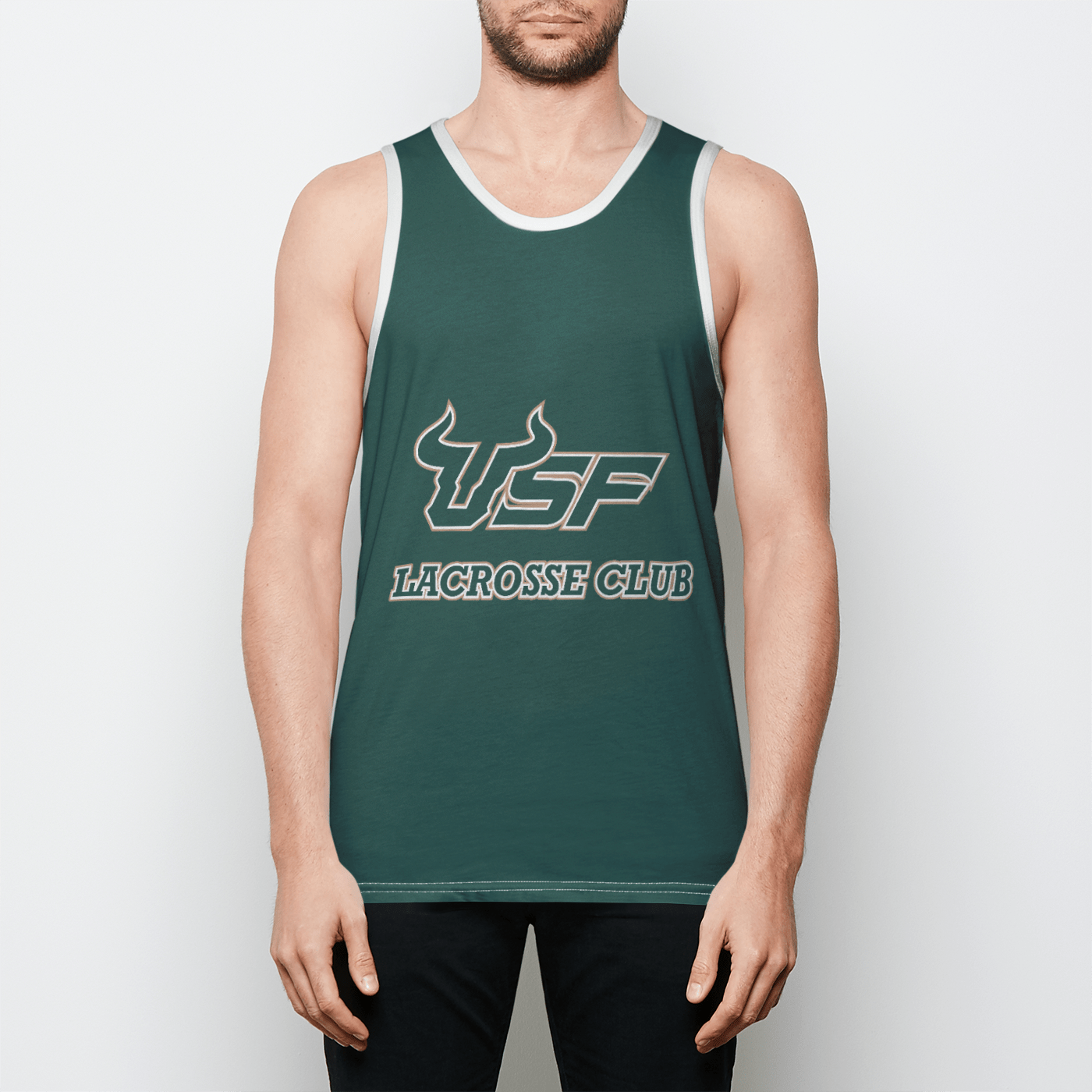 USF Men's Lacrosse Club Adult Men's Tank Top Signature Lacrosse