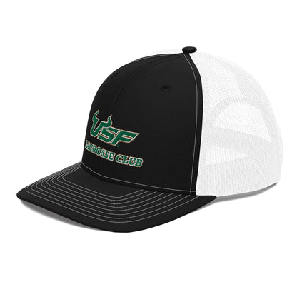 USF Men's Lacrosse Club Adult Richardson Trucker Hat Signature Lacrosse