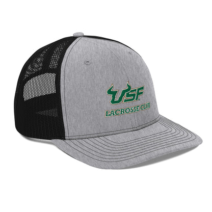 USF Men's Lacrosse Club Adult Richardson Trucker Hat Signature Lacrosse