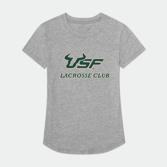 USF Men's Lacrosse Club Adult Women's Sport T-Shirt Signature Lacrosse