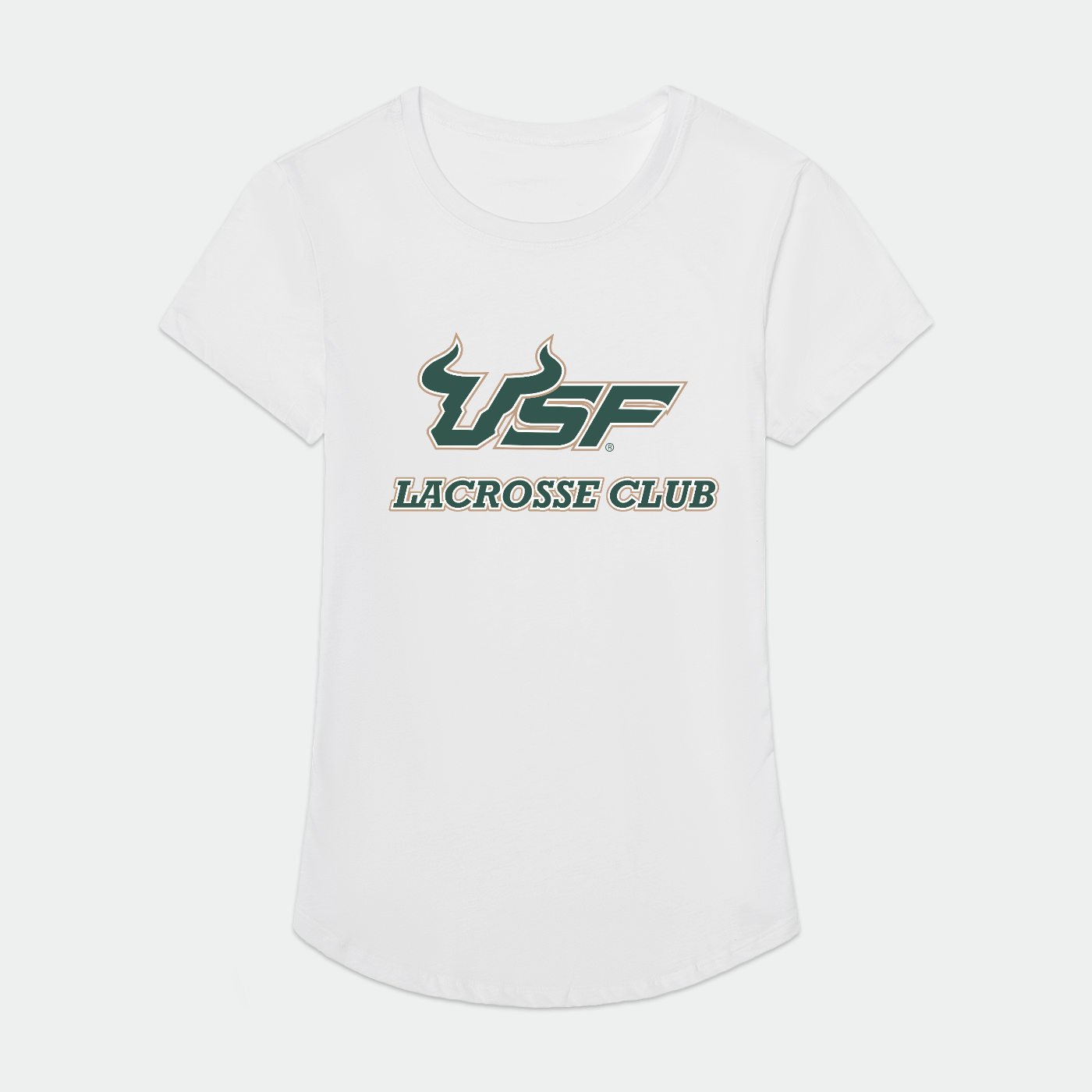 USF Men's Lacrosse Club Adult Women's Sport T-Shirt Signature Lacrosse