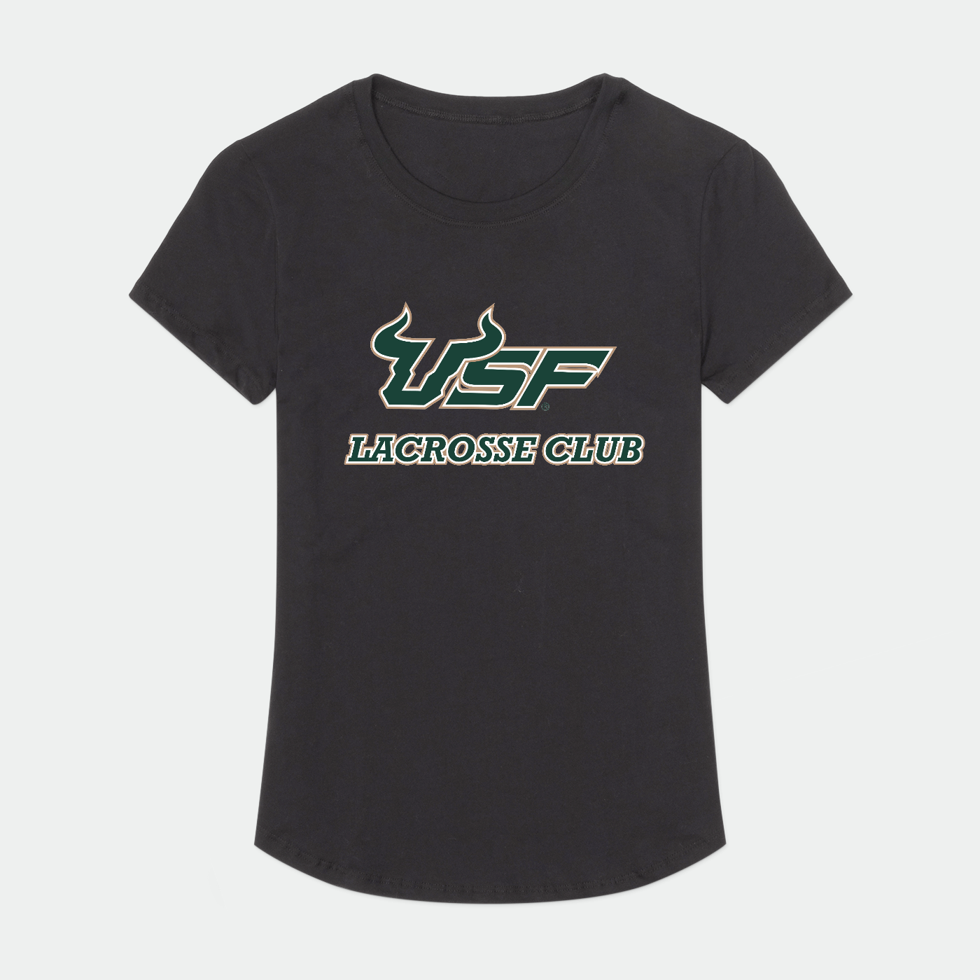 USF Men's Lacrosse Club Adult Women's Sport T-Shirt Signature Lacrosse