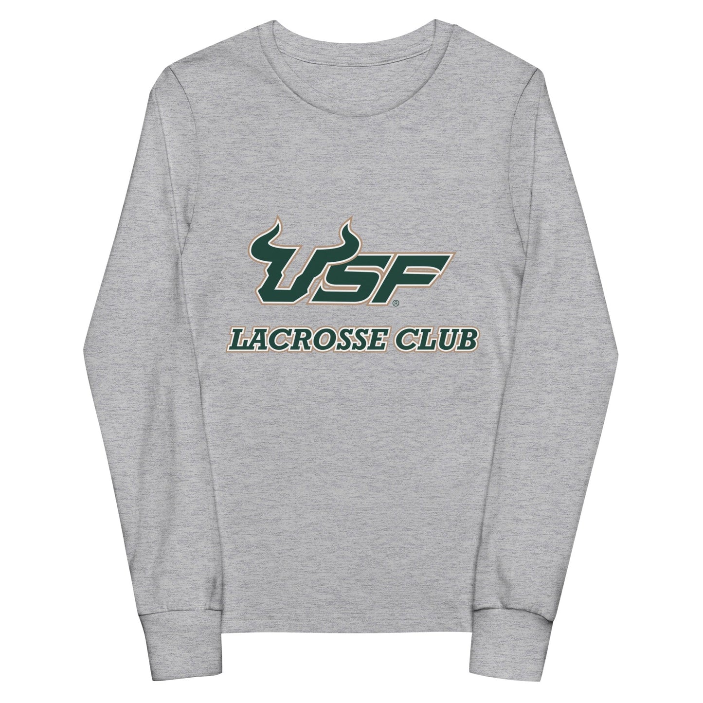 USF Men's Lacrosse Club Youth Cotton Long Sleeve T-Shirt Signature Lacrosse