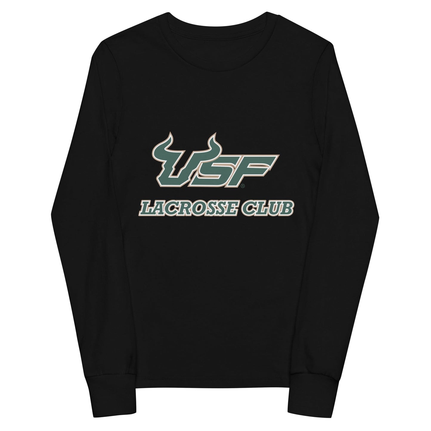 USF Men's Lacrosse Club Youth Cotton Long Sleeve T-Shirt Signature Lacrosse