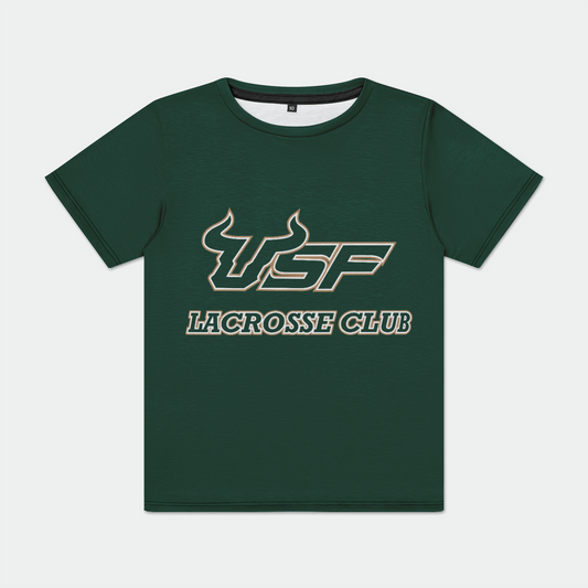 USF Men's Lacrosse Club Youth Sport T-Shirt Signature Lacrosse