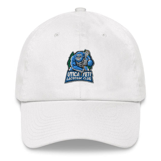 Utica Yeti Lacrosse Club Adult Dad hat Signature Lacrosse