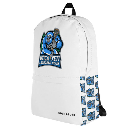Utica Yeti Lacrosse Club Backpack Signature Lacrosse