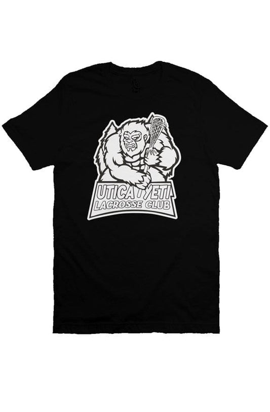 Utica Yeti Lacrosse Club Bella Canvas T Shirt Signature Lacrosse
