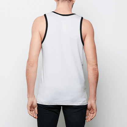 Utica Yeti Lacrosse Club Mens Binded Tank Top Signature Lacrosse