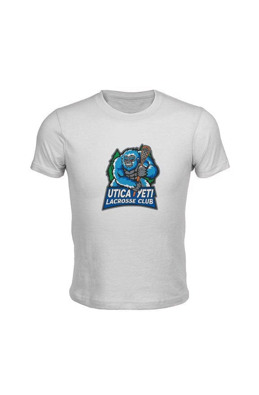 Utica Yeti Lacrosse Club Youth Cotton Short Sleeve T-Shirt Signature Lacrosse