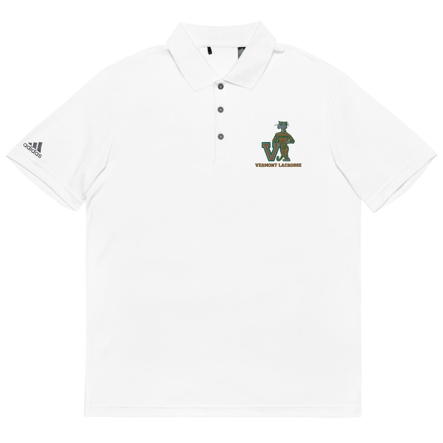 VMLCC | Vermont Lacrosse Alumni Adult Adidas Performance Polo Signature Lacrosse