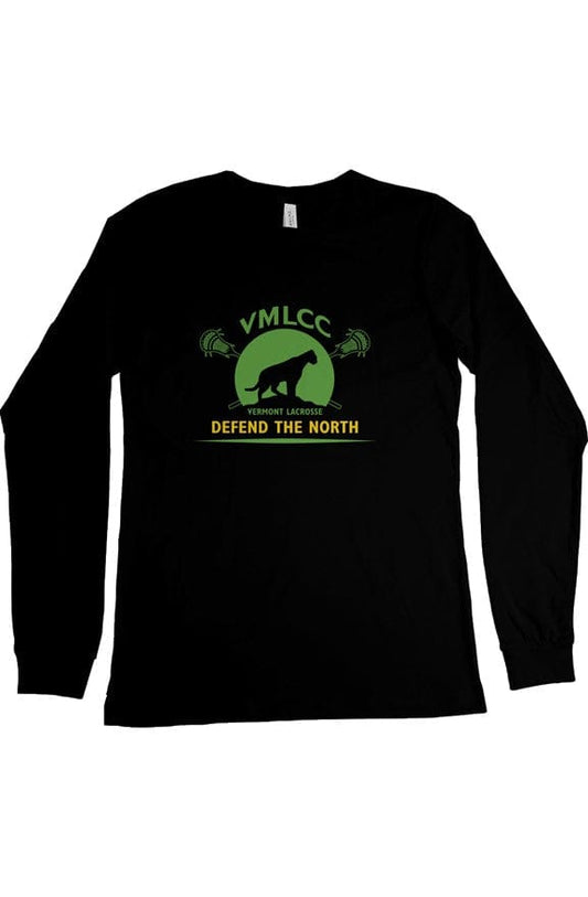 VMLCC | Vermont Lacrosse Alumni Adult Cotton Long Sleeve T-Shirt Signature Lacrosse