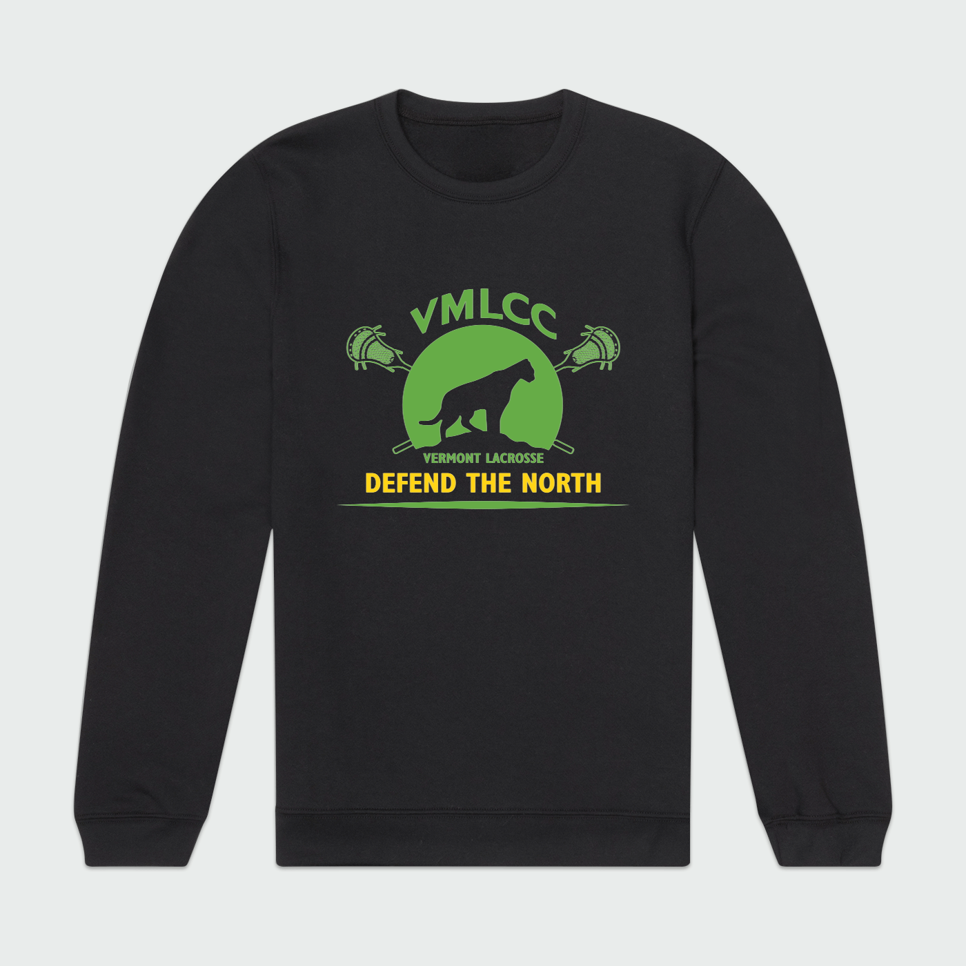 VMLCC | Vermont Lacrosse Alumni Adult Sport Sweatshirt Signature Lacrosse