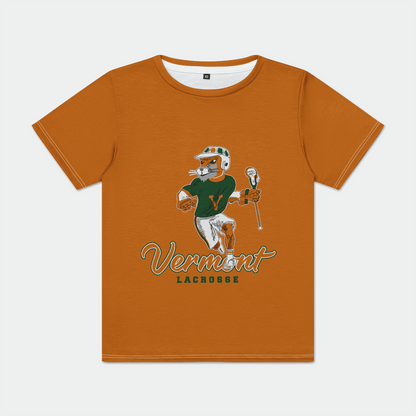 VMLCC | Vermont Lacrosse Alumni Youth Athletic T-Shirt Signature Lacrosse