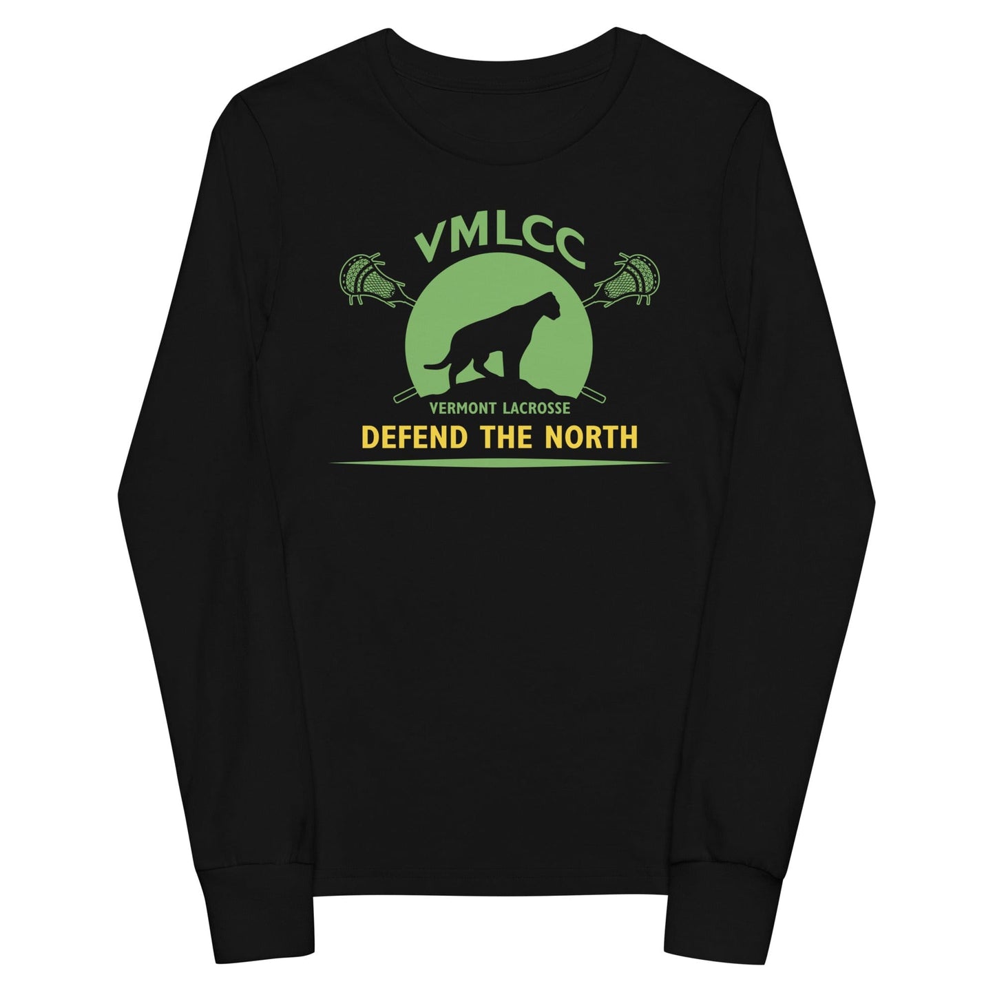 VMLCC | Vermont Lacrosse Alumni Youth Cotton Long Sleeve T-Shirt Signature Lacrosse