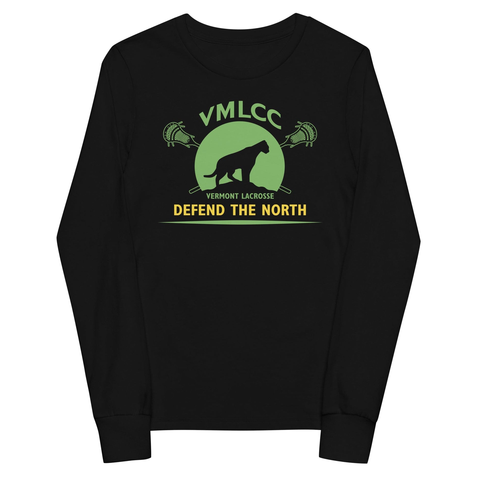 VMLCC | Vermont Lacrosse Alumni Youth Cotton Long Sleeve T-Shirt Signature Lacrosse