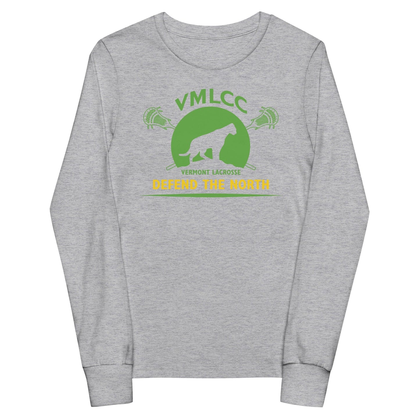 VMLCC | Vermont Lacrosse Alumni Youth Cotton Long Sleeve T-Shirt Signature Lacrosse