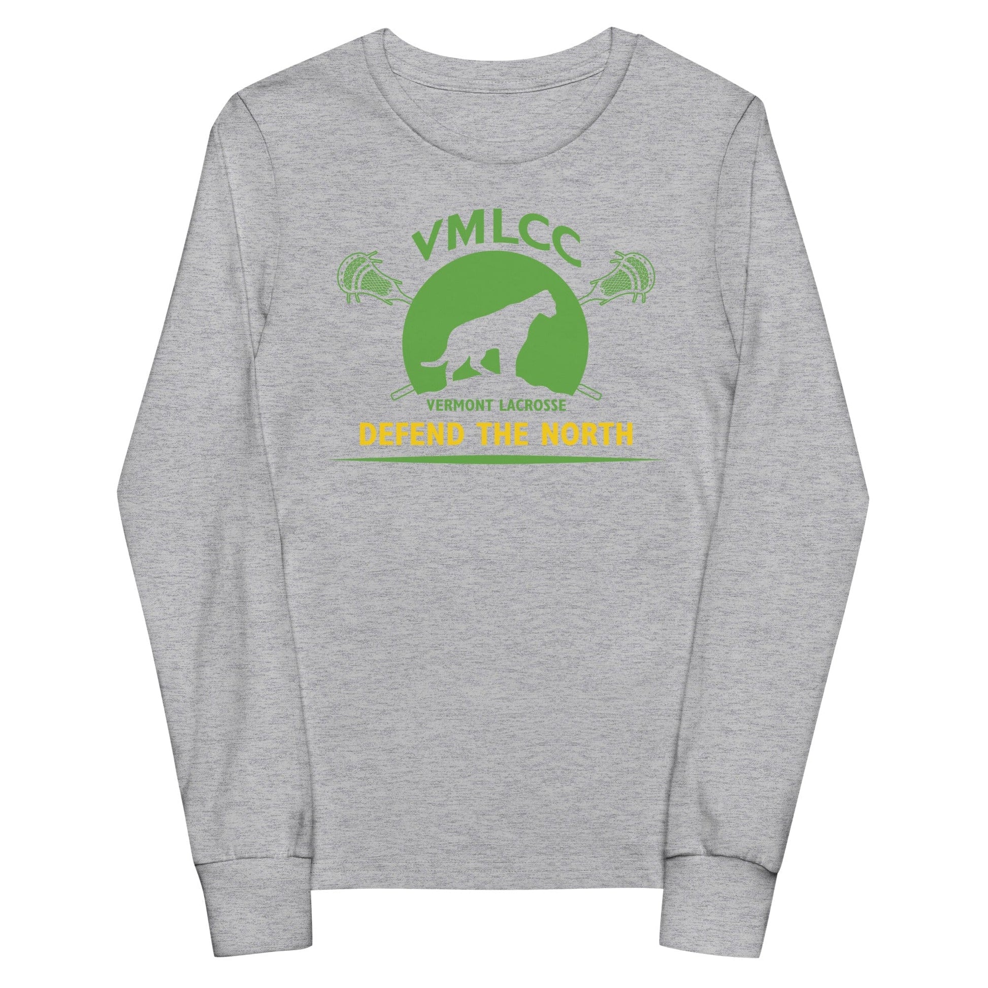 VMLCC | Vermont Lacrosse Alumni Youth Cotton Long Sleeve T-Shirt Signature Lacrosse