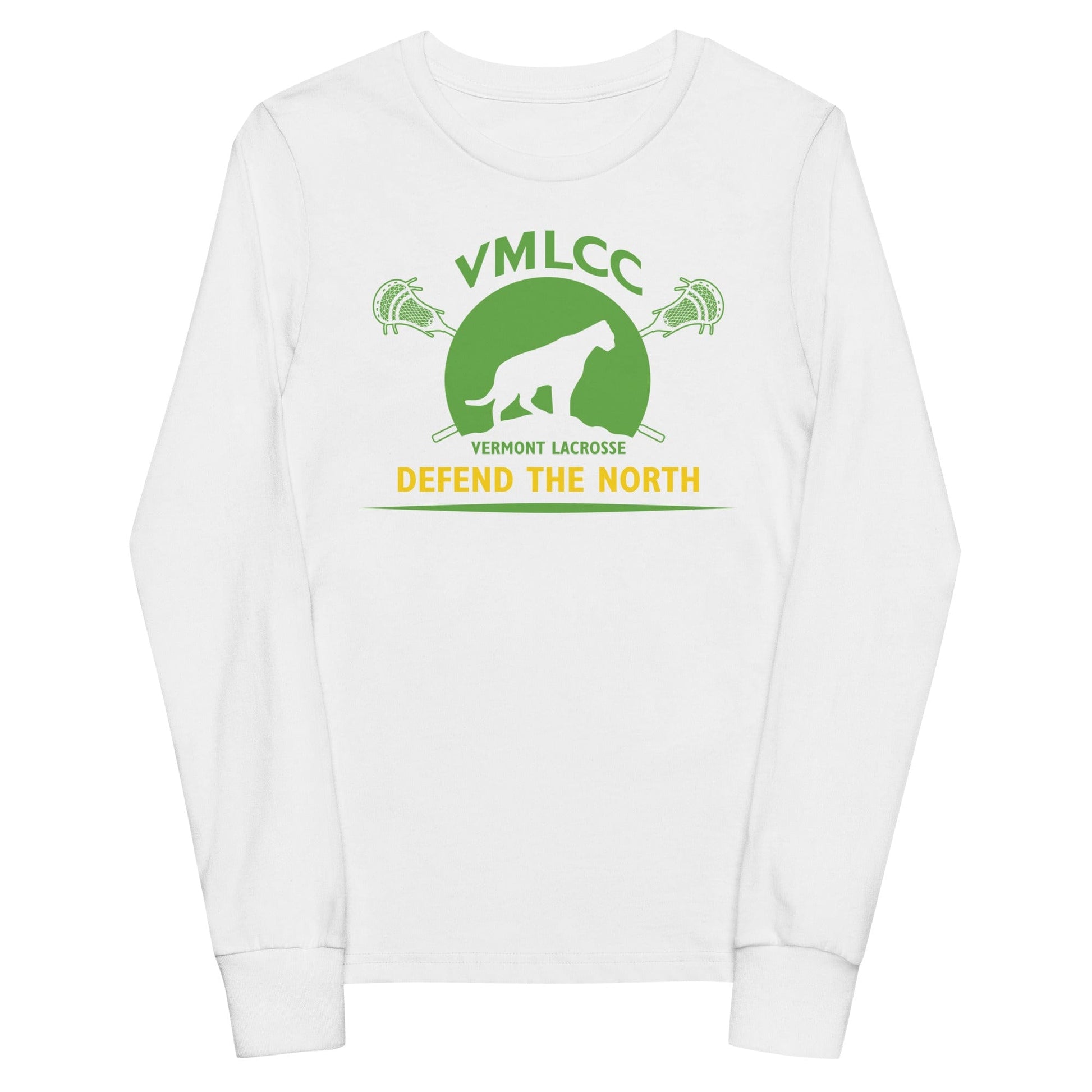 VMLCC | Vermont Lacrosse Alumni Youth Cotton Long Sleeve T-Shirt Signature Lacrosse