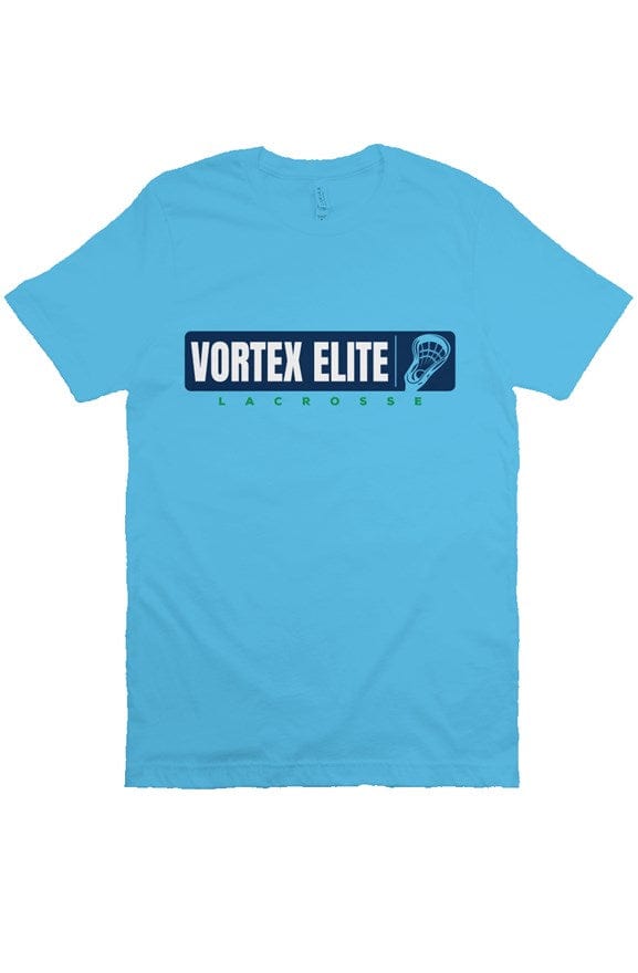 Vortex Elite Lacrosse Adult Cotton Short Sleeve T-Shirt Signature Lacrosse