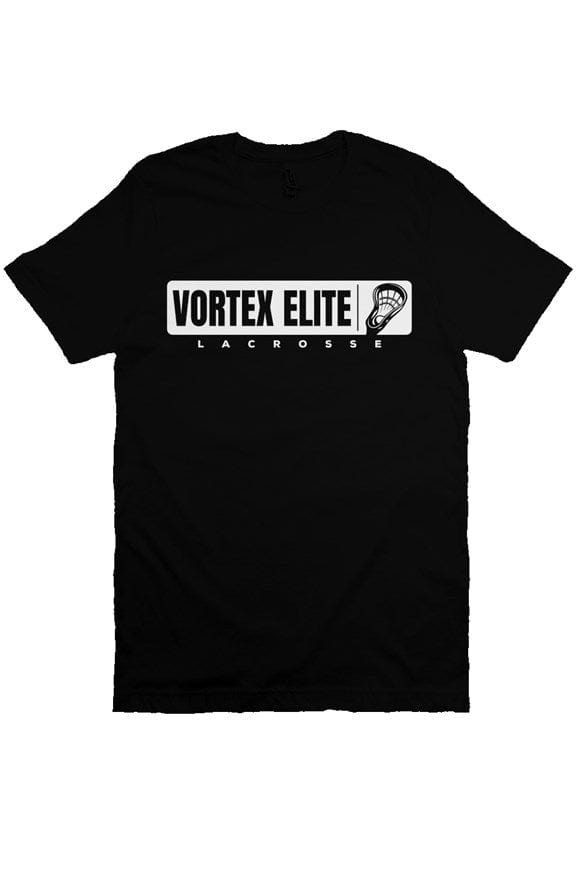 Vortex Elite Lacrosse Adult Cotton Short Sleeve T-Shirt Signature Lacrosse