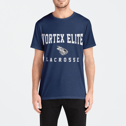 Vortex Elite Lacrosse Adult Men's Sport T-Shirt Signature Lacrosse