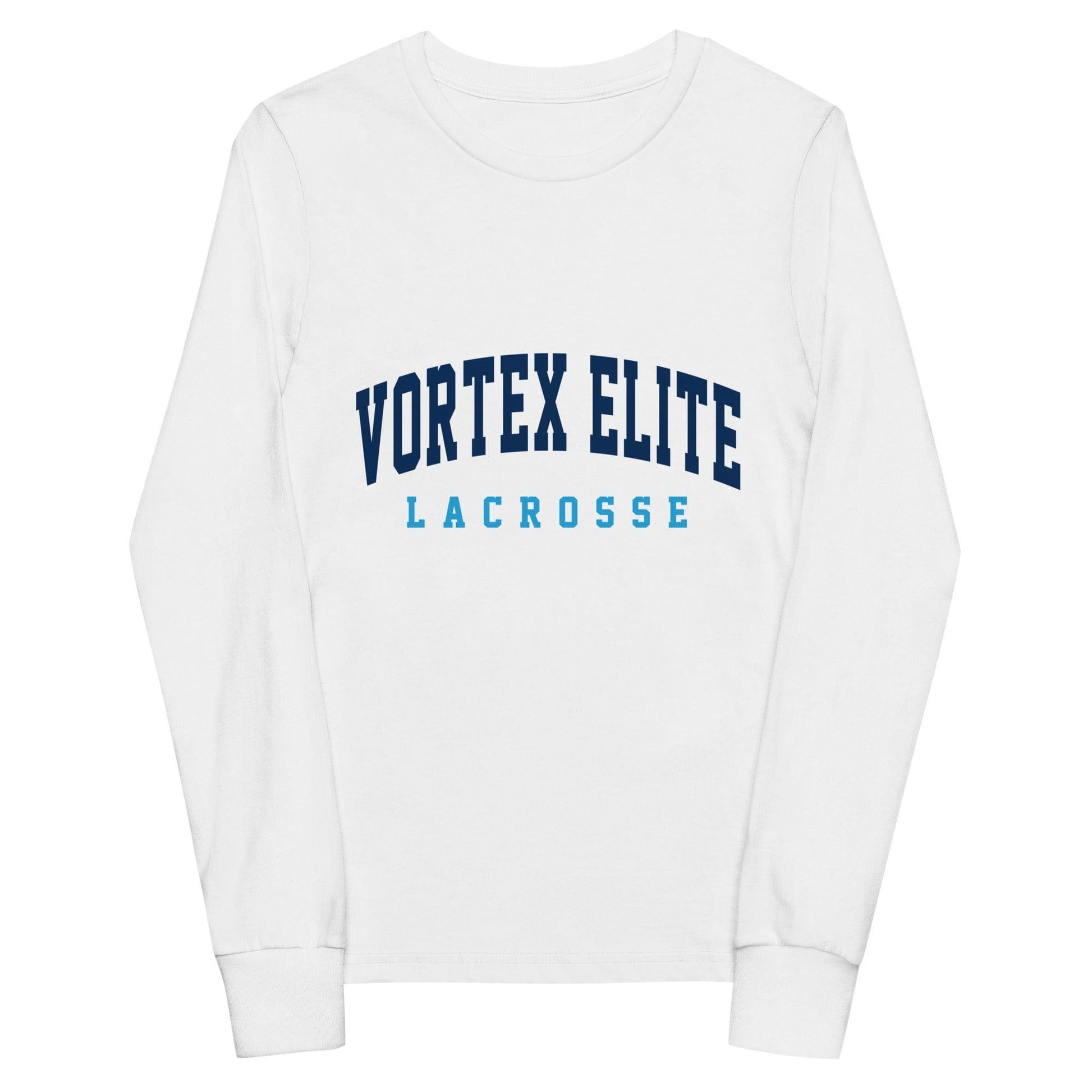 Vortex Elite Lacrosse Youth Cotton Long Sleeve T-Shirt Signature Lacrosse