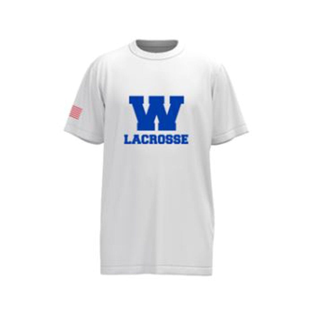 Walkersville High School Lacrosse Unisex Performance Short Sleeve Shooting Shirt - Basic 2.0:Varsity Signature Lacrosse