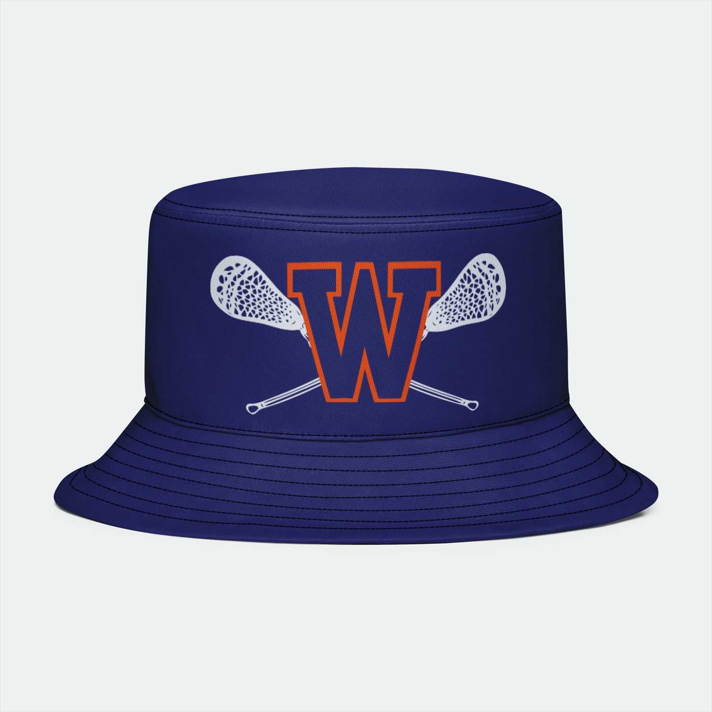 Walpole Youth Lacrosse Adult Bucket Hat Signature Lacrosse