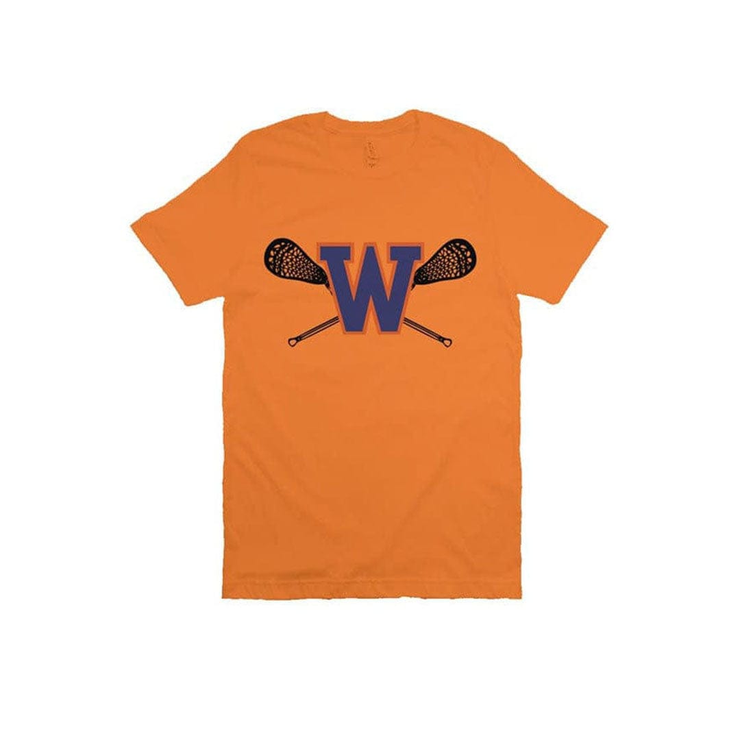 Walpole Youth Lacrosse Adult Cotton Short Sleeve T-Shirt Signature Lacrosse