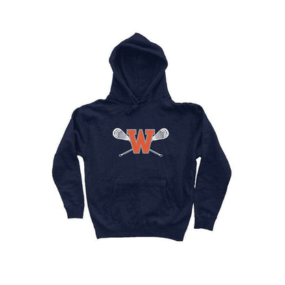 Walpole Youth Lacrosse Adult Hoodie Signature Lacrosse