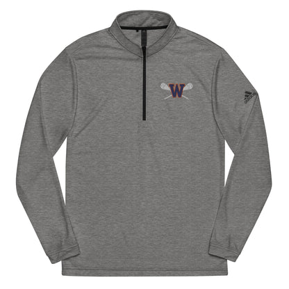 Walpole Youth Lacrosse Adult Men's 1/4 Adidas Performance Pullover Signature Lacrosse